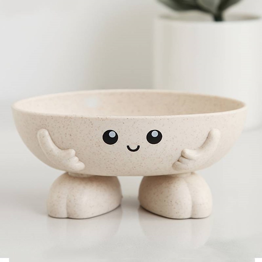 Soap Making Diy Kit - Cute Doll Smiling Face Soap Dish