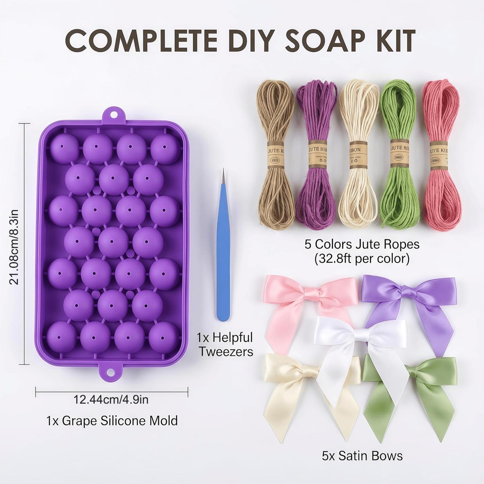 DIY Soap Making Kit Grape Soap - Soap Making Diy Kit review and price