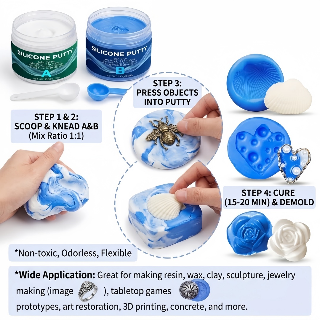 Silicone Putty Mold Making Sup - Soap Making Ins review and price