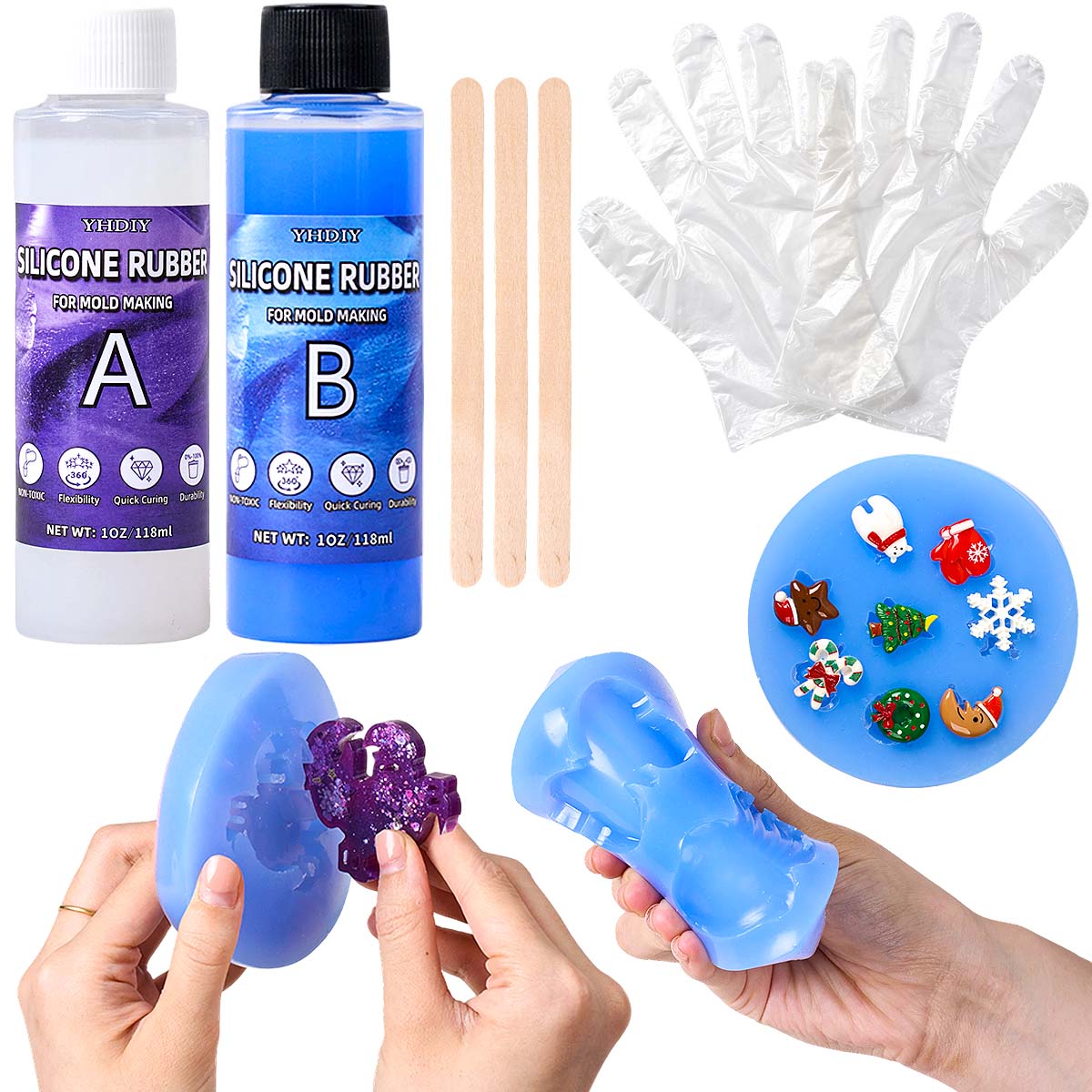 118ml/296ml Silicone Mold Maki - Soap Making Diy Kit review and price