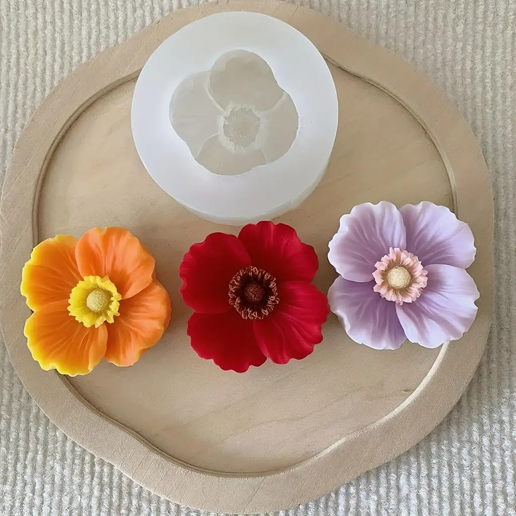 Flower Silicone Candle Mold, C - Soap Making Gifts review and price