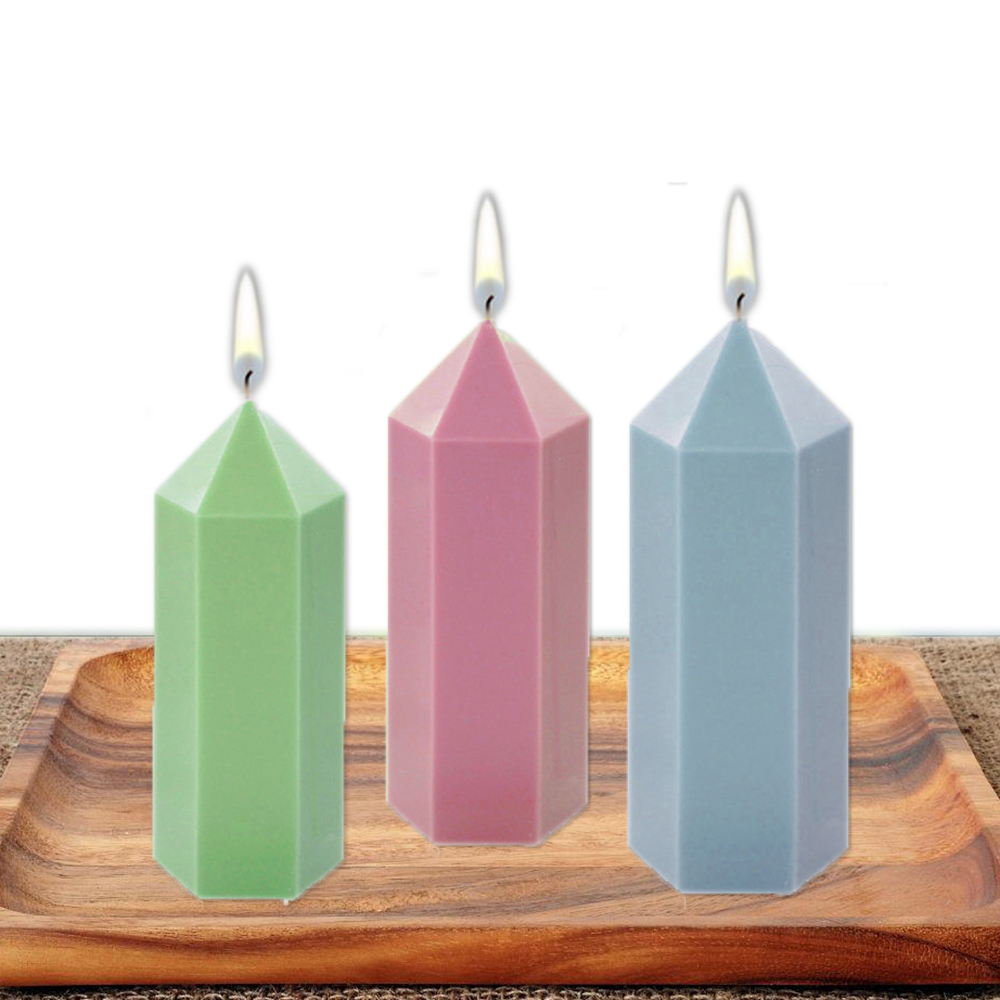 3D Hexagonal Column Candle Mol - Soap Making Diy Kit review and price