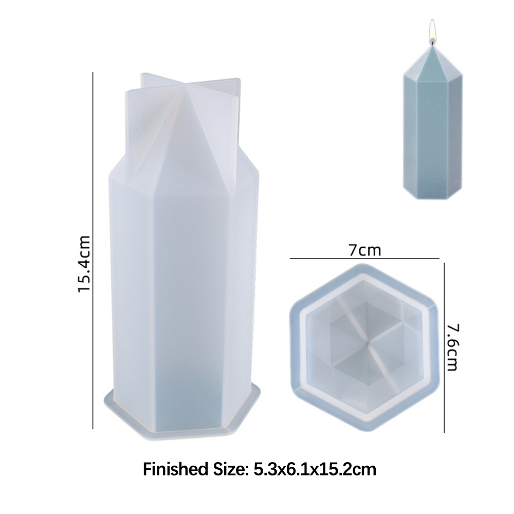 3D Hexagonal Column Candle Mol - Soap Making Diy Kit review and price