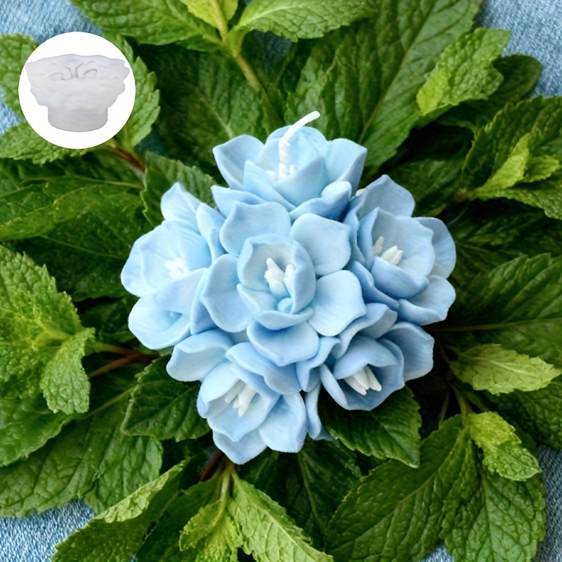 1 Hydrangea Candle Silicone Mo - Soap Making Ins review and price