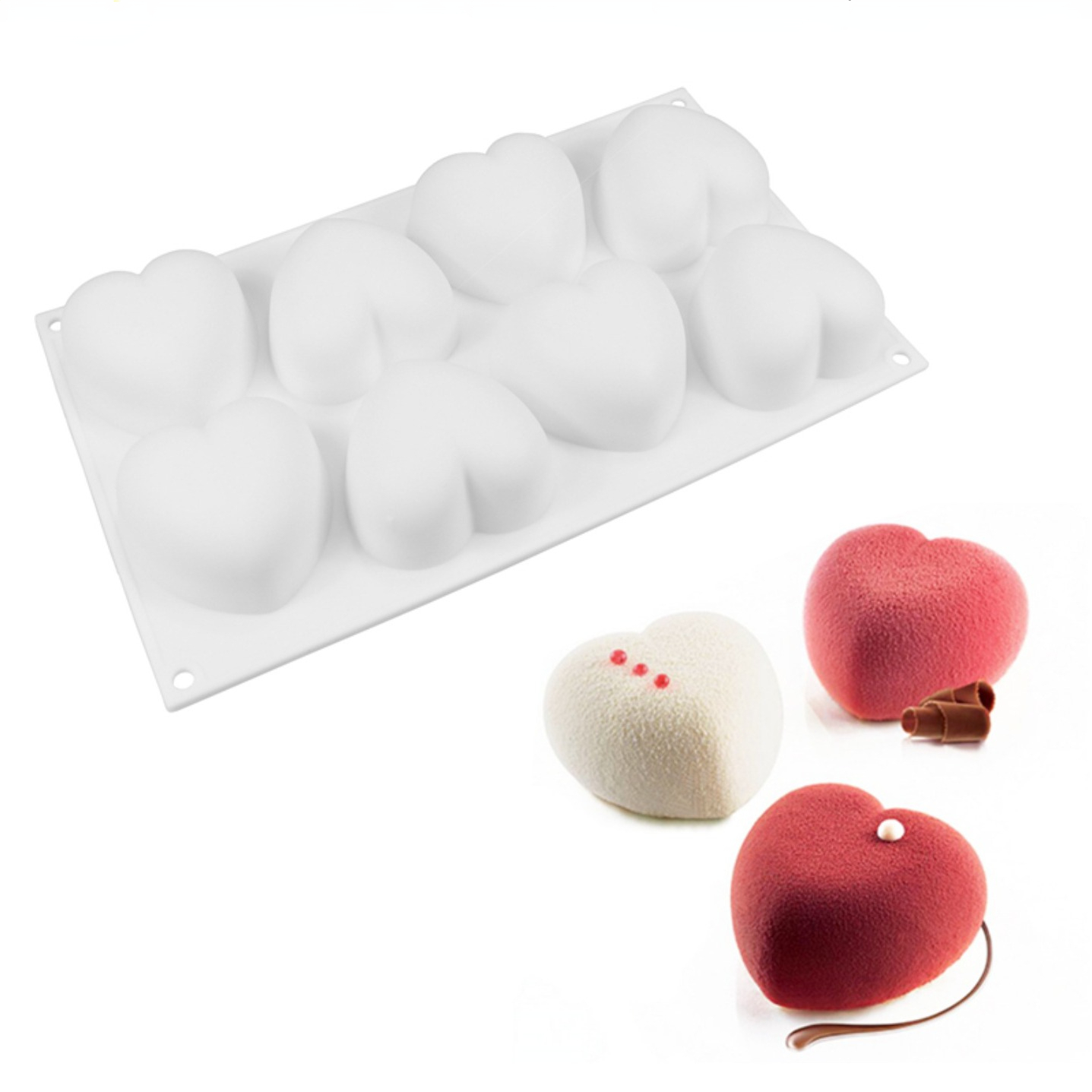 Love Heart Silicone Soap Mold  - Soap Making Diy Kit review and price