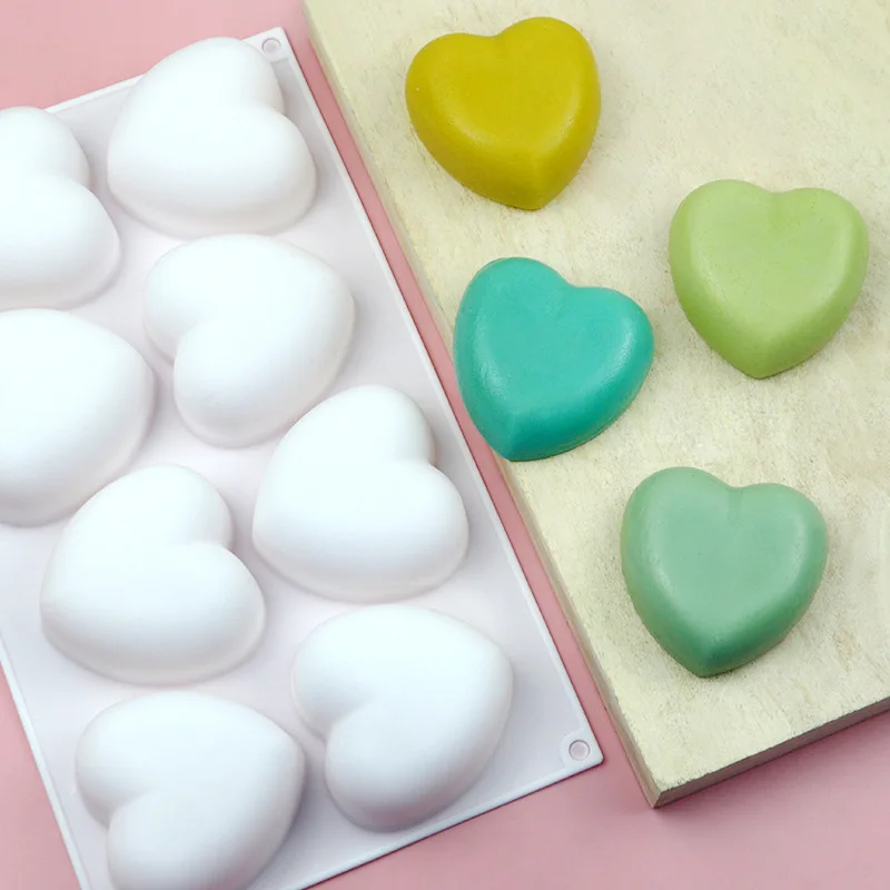 Love Heart Silicone Soap Mold  - Soap Making Diy Kit review and price