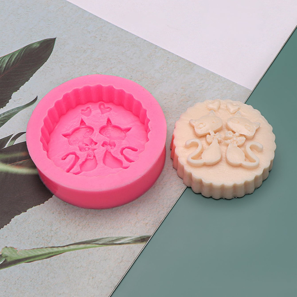 1-Piece Silicone Cat Soap Mold - Soap Making Instructions review and price