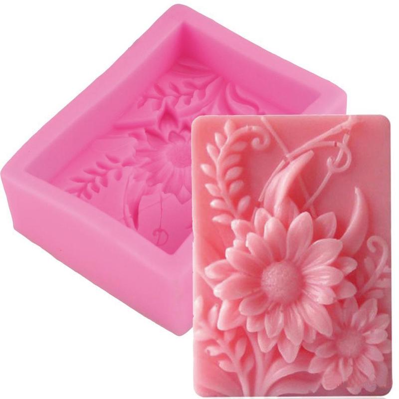 3D Square Rose Flower Silicone - Soap Making Diy Kit review and price
