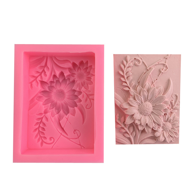 3D Square Rose Flower Silicone - Soap Making Diy Kit review and price
