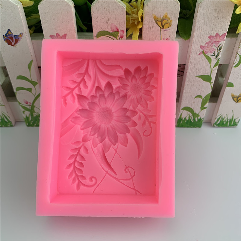 3D Square Rose Flower Silicone - Soap Making Diy Kit review and price