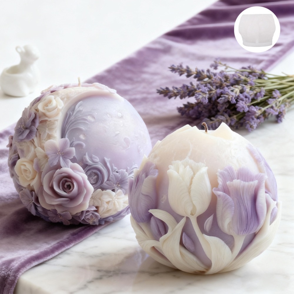 Moon Rose Tulip Ball Candle Si - Soap Making Gifts review and price