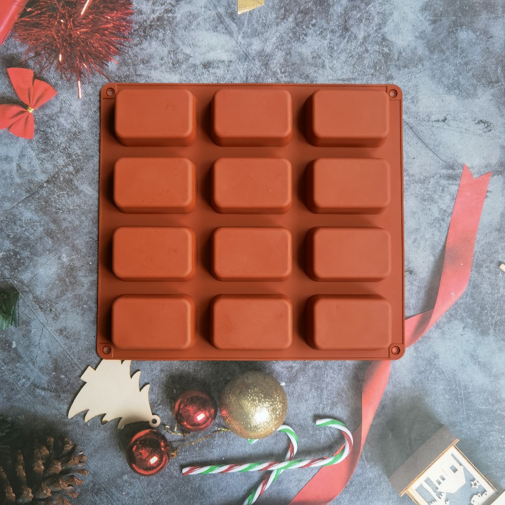 12 Cavity Square Silicone Soap - Soap Making Instructions review and price