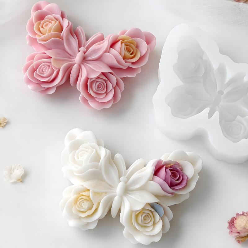 DIY Rose Butterfly Form Silico - Soap Making Ins review and price
