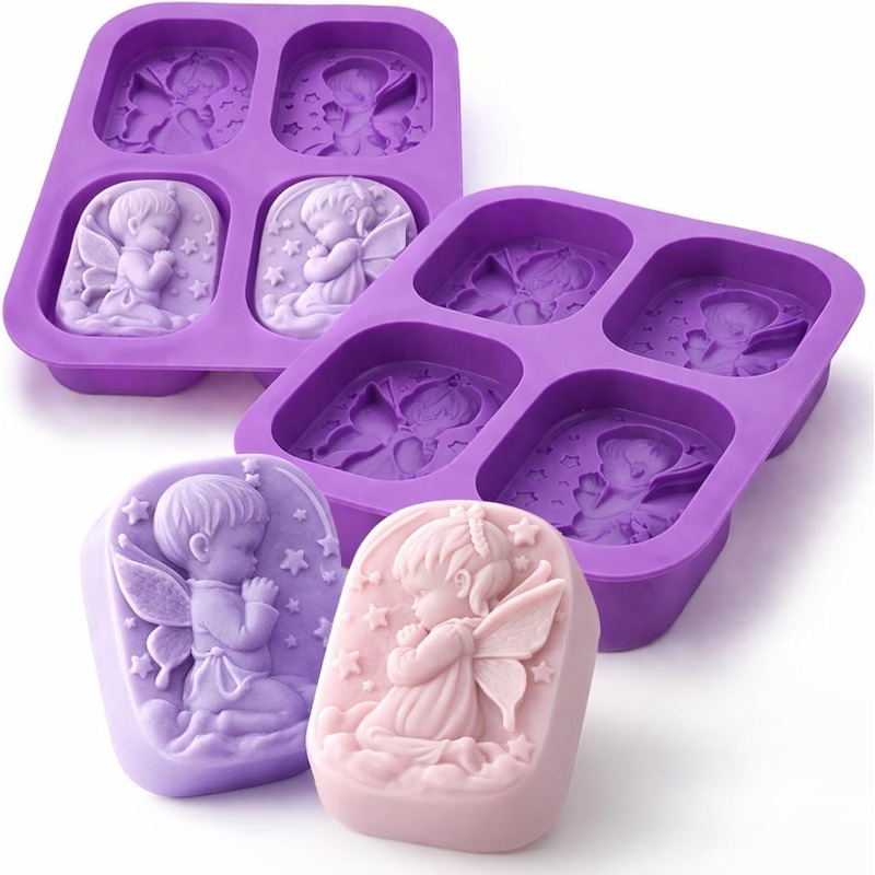 Angel Silicone Mold For Soap M - Soap Making Instructions review and price