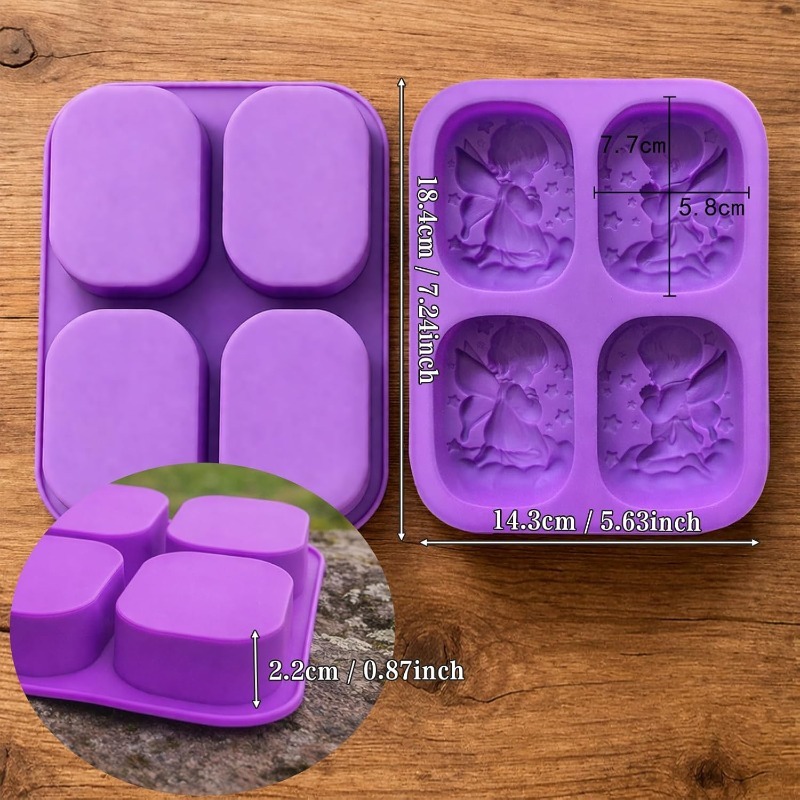 Angel Silicone Mold For Soap M - Soap Making Instructions review and price