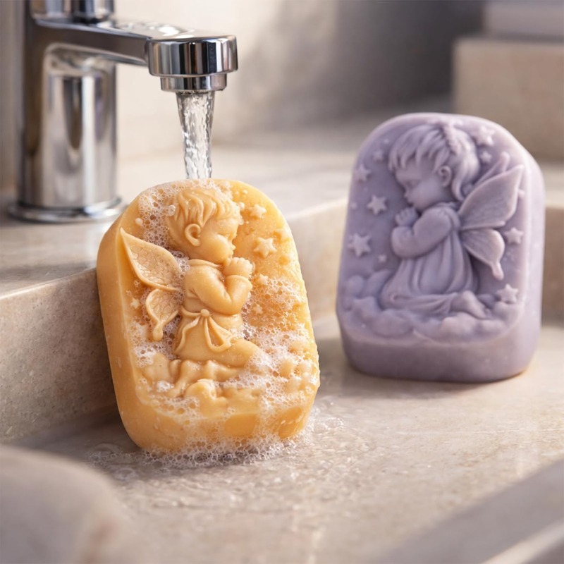 Angel Silicone Mold For Soap M - Soap Making Instructions review and price