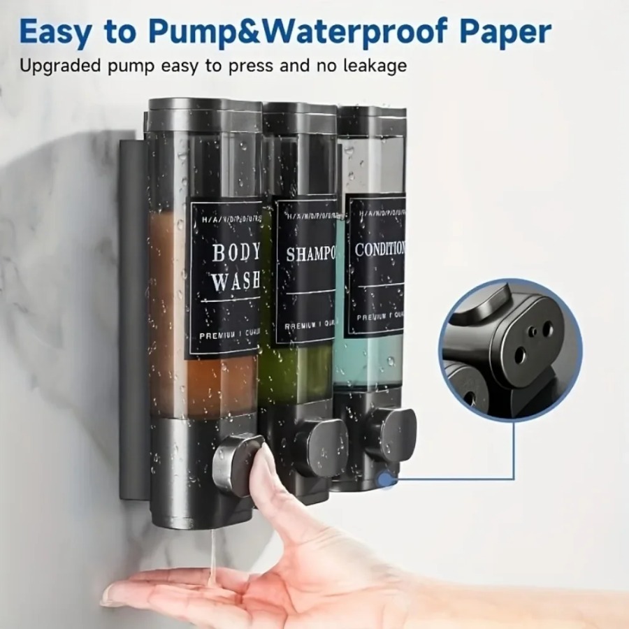 Wall Mounted Triple Shampoo Co - Soap Making Diy Kit review and price